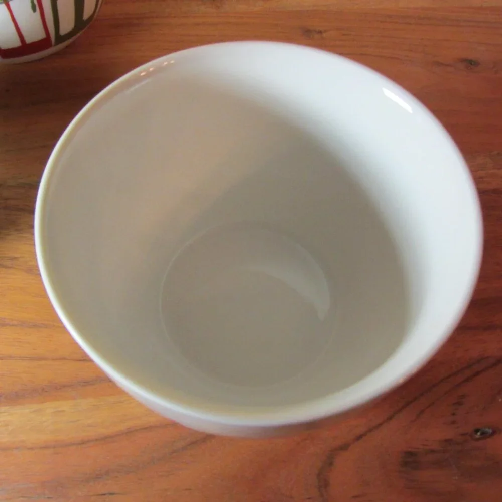 crate & barrel bowls yule town Julia Rothman holiday christmas set of 3 (w3541)